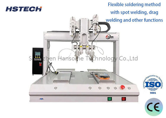 ভালো দাম 4 অক্ষ তাইওয়ান হাইউইন লিনিয়ার গাইড এলসিডি শিক্ষণ দুল সহ সোল্ডার রোবট অনলাইন