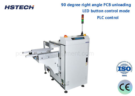 ভালো দাম 390 মিমি প্রস্থ 3 ম্যাগাজিন 20M / মিনিট 90 ডিগ্রী LED বোতাম স্বয়ংক্রিয় পিসিবি আনলোডার অনলাইন