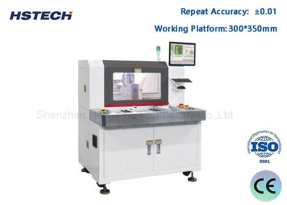 ভালো দাম ডাবল প্ল্যাটফর্ম ম্যানুয়াল ডোর অফলাইন পিসিবিএ রাউটার মেশিন পিবিসিএ এর জন্য অনলাইন