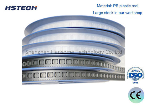 ভালো দাম কোল্ড/হট সিলিং অপশন সহ এসএমডি উপাদানগুলির জন্য অ্যান্টি-স্ট্যাটিক এসএমটি এমবসড ক্যারিয়ার টেপ অনলাইন