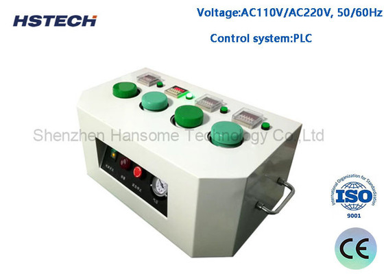 ভালো দাম বায়ু সরবরাহ সাদা রঙের সোল্ডার পেস্ট মেশিন 4 ওয়ার্কিং ট্যাঙ্ক স্বয়ংক্রিয় সোল্ডার পেস্ট ডিগলিং মেশিন অনলাইন