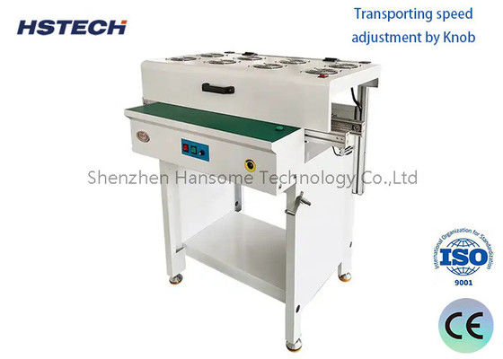 ভালো দাম স্টেইনলেস স্টীল ESD ফ্ল্যাট বেল্ট কনভেয়র পিসিবি হ্যান্ডলিং জন্য SMEMA স্ট্যান্ডার্ড এবং পরিবর্তনশীল গতি নিয়ন্ত্রণ সঙ্গে অনলাইন