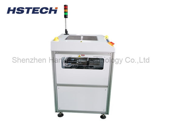 ভালো দাম AC230V 350mm প্রস্থের পিসিবি হ্যান্ডলিং মেশিন 90 ডিগ্রী শীর্ষ কভার 5s চক্র অনলাইন