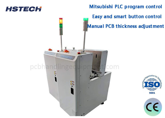 ভালো দাম ম্যানুয়াল পিসিবি বেধ সমন্বয় SMEMA Mitsubishi পিএলসি পিসিবি বোর্ড লোডার অনলাইন
