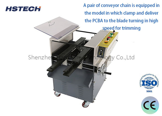 ভালো দাম AC380V 8/10inch Blade 3600rpm Automatic PCB Lead Cutting Machine for Max 250mm PCB ম্যাক্স 250 মিমি পিসিবি লেড কাটিং মেশিন অনলাইন