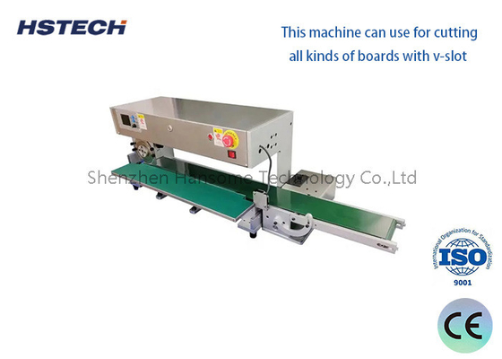 ভালো দাম 400 মিমি দৈর্ঘ্য PCB ডিপ্যানেলিং সরঞ্জাম আমদানি উচ্চ গতির ইস্পাত ব্লেড সঙ্গে অনলাইন