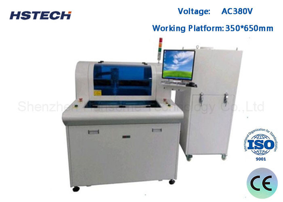ভালো দাম V-CUT OR PUSH কাটিং সিঙ্গল প্ল্যাটফর্ম পিসিবিএ রাউটার মেশিন অনলাইন