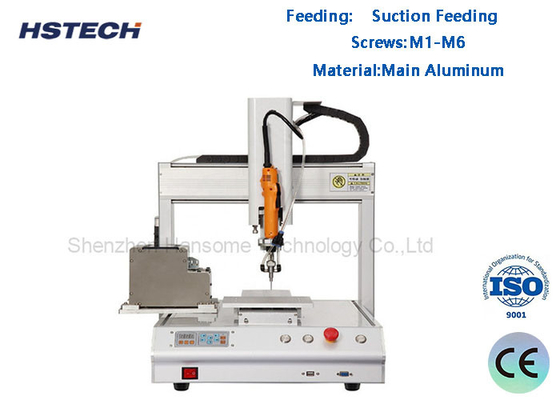ভালো দাম ডেস্কটপ অপারেশন স্ক্রু টান রোবট Suction খাওয়ানো 3 অক্ষ অ্যালুমিনিয়াম উপাদান অনলাইন