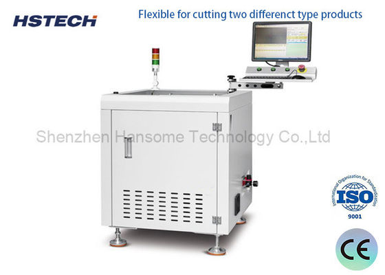 60000RPM স্টেইনলেস স্টিল বডি পিসিবি ডিপ্যানেলিং রাউটার মেশিন 50x50~410x460mm ওয়ার্কিং সাইজ সহ