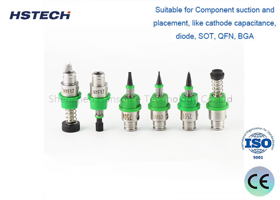 ভালো দাম JUKI 2000,E36027290A0,Silver&Green,Tungsten Steel+Rubber+Ceramic এর জন্য SMT Nozzle 503 অনলাইন