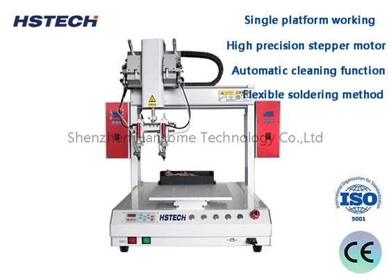 ভালো দাম সর্বোচ্চ 300mm/s 3 অক্ষ কাজ অটো সোল্ডারিং মেশিন সার্কিট বোর্ড সোল্ডারিং জন্য অনলাইন