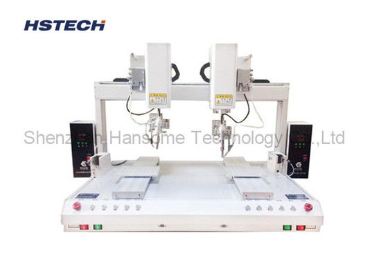 ভিজ্যুয়াল এবং ফোর্স সেন্সর সহ বুদ্ধিমান ৮ অক্ষের স্বয়ংক্রিয় সোল্ডারিং রোবট