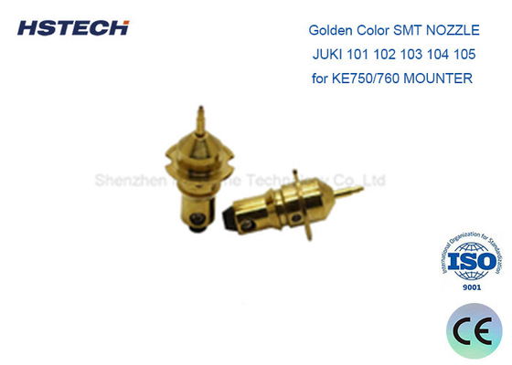 ভালো দাম NOZZLE ASM E35017210A0 গোল্ডেন কালার SMT NOZZLE JUKI 101 102 103 KE750/760 মাউন্টারের জন্য অনলাইন