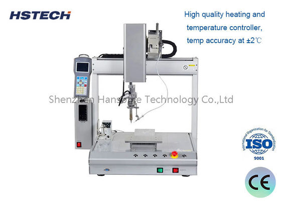 ম্যানুয়াল প্রোগ্রামিং শিক্ষা বাক্স সহ উন্নত স্বয়ংক্রিয় সোল্ডারিং রোবট