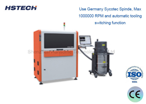 ভালো দাম 100000 RPM স্পিন্ডল সিসিডি সিস্টেম ইনলাইন পিসিবি ডিপ্যানেলিং রাউটার মেশিন ATE টেস্ট লাইন জন্য অনলাইন