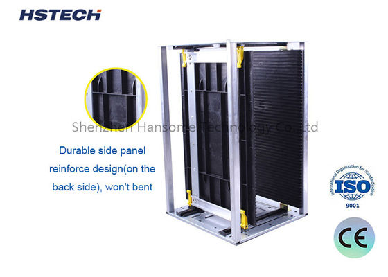 ভালো দাম SMT অ্যাসেম্বলি PCB স্টোরেজের জন্য মেটাল ESD অ্যান্টিস্ট্যাটিক SMT PCB ম্যাগাজিন র‍্যাক অনলাইন