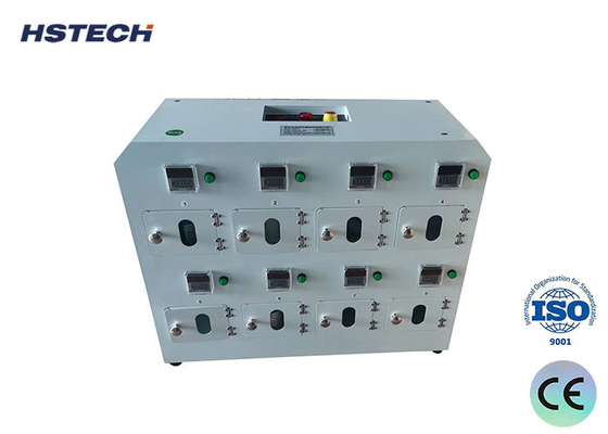 ভালো দাম টাচ স্ক্রিন 8 ট্যাংক স্মার্ট সোল্ডার পেস্ট রিওয়ার্মিং মেশিন তাপমাত্রা পুনরুদ্ধারের জন্য একাধিক স্লট সহ অনলাইন