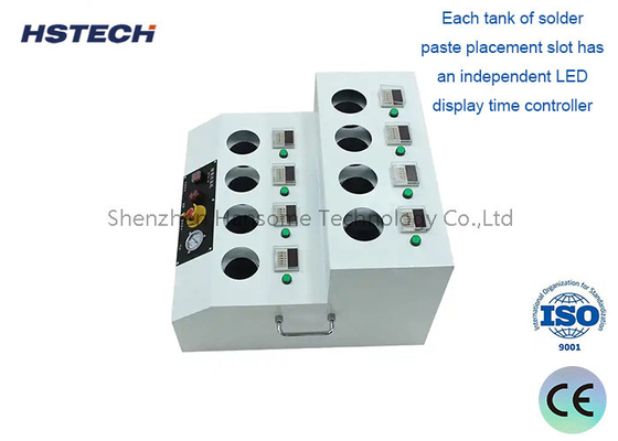 ভালো দাম LED ডিসপ্লে 4 ট্যাংক স্থাপন Solder পেস্ট মেশিন Solder পেস্ট উষ্ণ আপ মেশিন অনলাইন