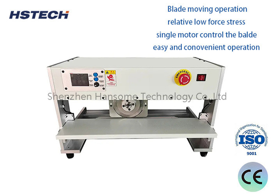 ভালো দাম ব্লেড মুভিং 600mm কাটিয়া দৈর্ঘ্য V- কাটা PCB বিভাজক মেশিন অনলাইন