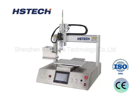 একক লকিং হেড সহ ডেস্কটপ এবং দৃশ্যমান অপারেশন স্ক্রু ফিক্সিং মেশিন