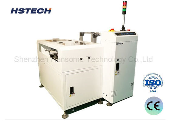 ভালো দাম AC220V পাওয়ার সাপ্লাই টাচ স্ক্রিন কন্ট্রোল এবং স্বয়ংক্রিয় প্রস্থ সমন্বয় সহ এসএমটি পিসিবি আনলোডার অনলাইন