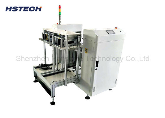 ডুয়াল রেল পিসিবি হ্যান্ডলিং সরঞ্জাম এনজি / ওকে পিসিবি আনলোডার স্ট্যান্ডার্ড উচ্চতা